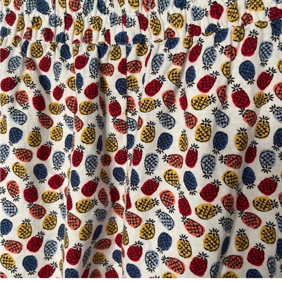 Loft Outlet Linen Pineapple Skirt Size M - Picture 3 of 9